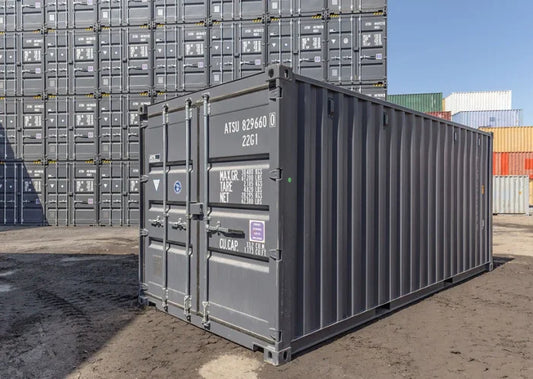 Container 20 Feet Grey 1st trip (New)