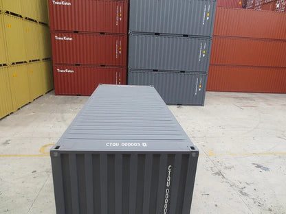 Container 20 Feet Grey 1st trip (New)