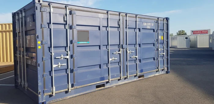 20′ Open-Side fitted BOX container