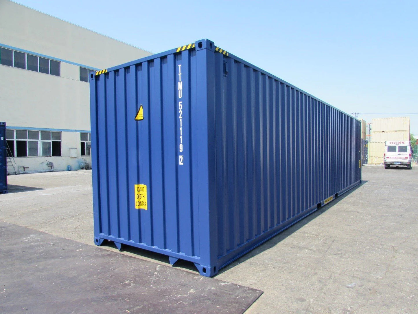 40′ HC maritime container 1st trip