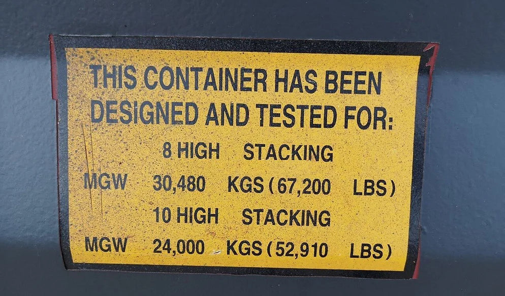 20 foot container