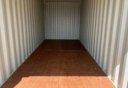 20 foot container first trip DV 8'6″